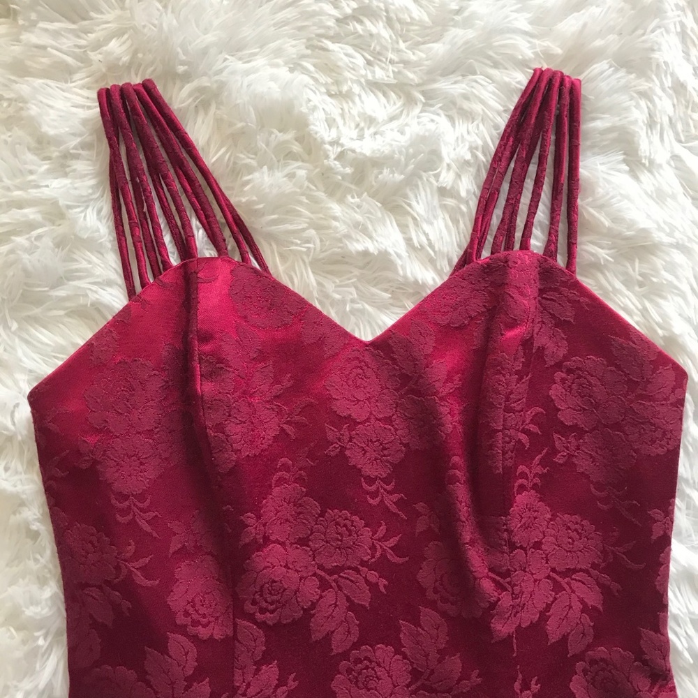 Dillon Dooson Vintage Strappy Bodycon Mini Dress - Picture 4 of 7